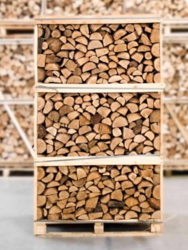Palette de Bois de Chauffage en Chêne Séché au Four – 33 cm – Image 3