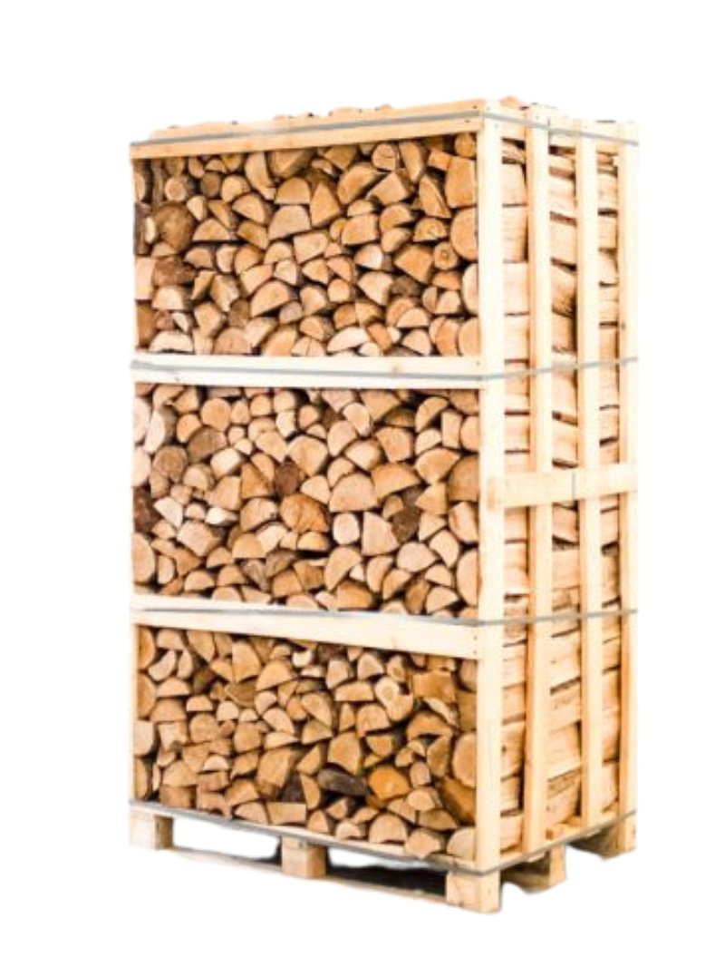 Palette de Bois de Chauffage en Chêne Séché au Four – 33 cm