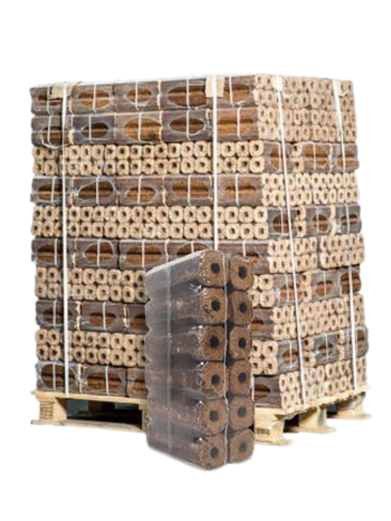 Briquettes Pini Kay – Palette 96 sacs x 10 kg (960 kg)