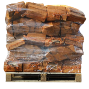 40 Sacs de Bois de Chauffage en Bouleau Séché au Four – 25 cm (20L / sac)