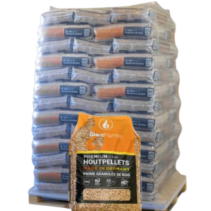 Palette de Granulés de Bois Giant Flames – 65 Sacs x 15 kg (975 kg)